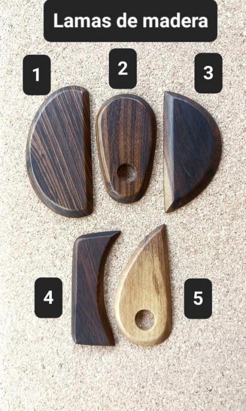 Lamas de madera (Algarrobo)