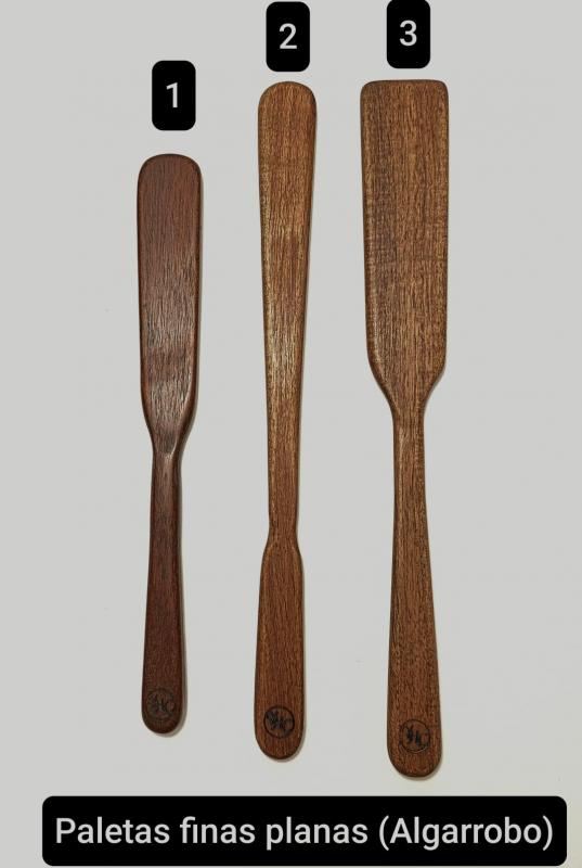 Paletas finas planas (Algarrobo)